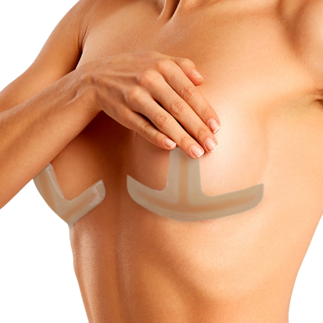 Post-Breast Surgery Silicone Tape - Inverted T L
