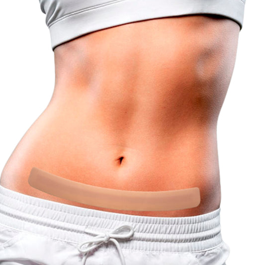 Fita Silicone Cirurgias abdômen inferior - NullScar® Abdômen M