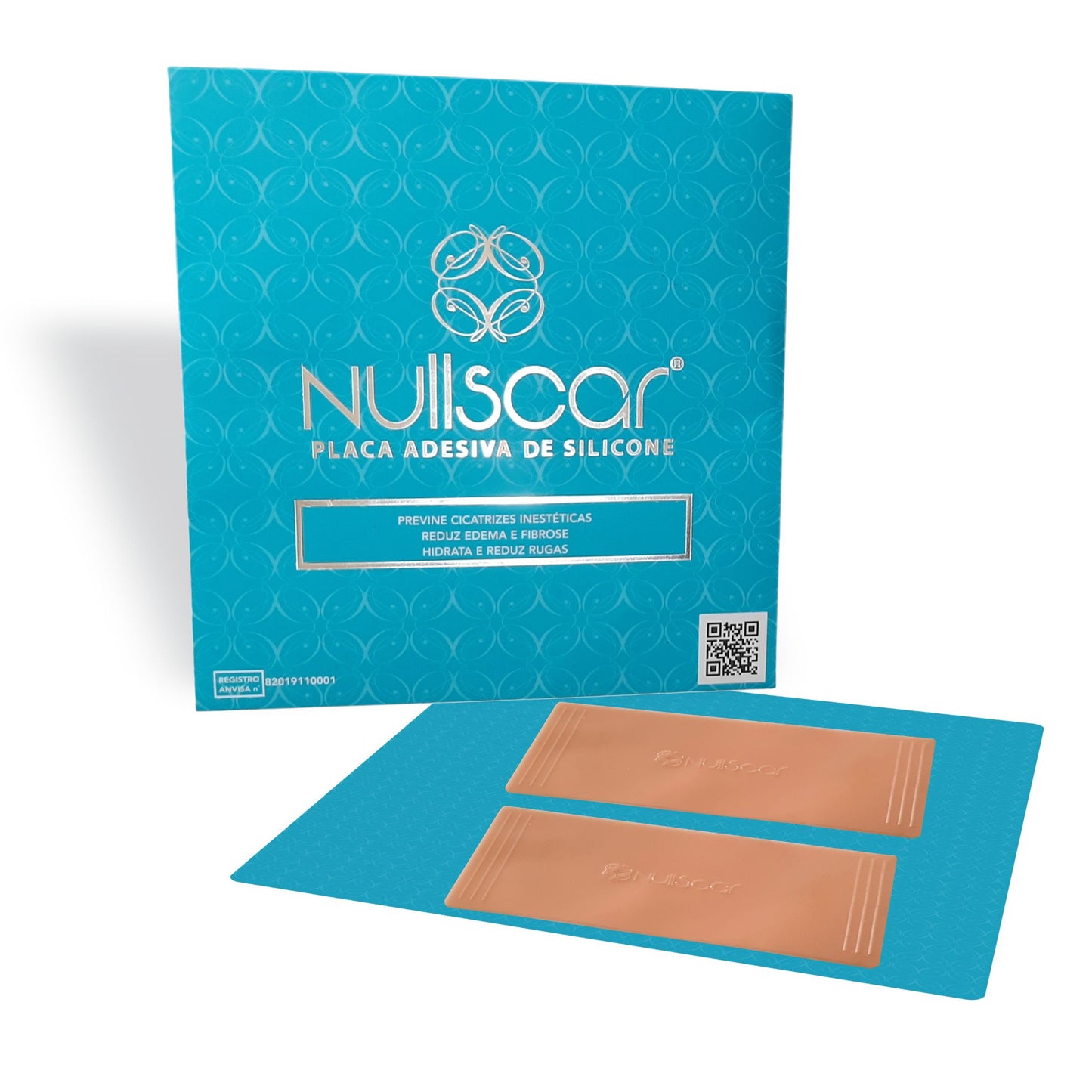 Fita de silicone pós cirúrgica - Placa Oclusiva - NullScar® Adesivo Total