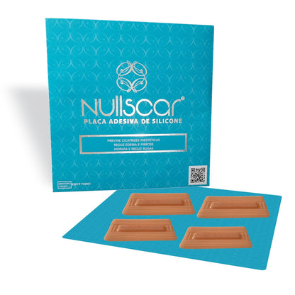 Fita de silicone pós prótese mama, pequenas cirurgias - NullScar® Reta S